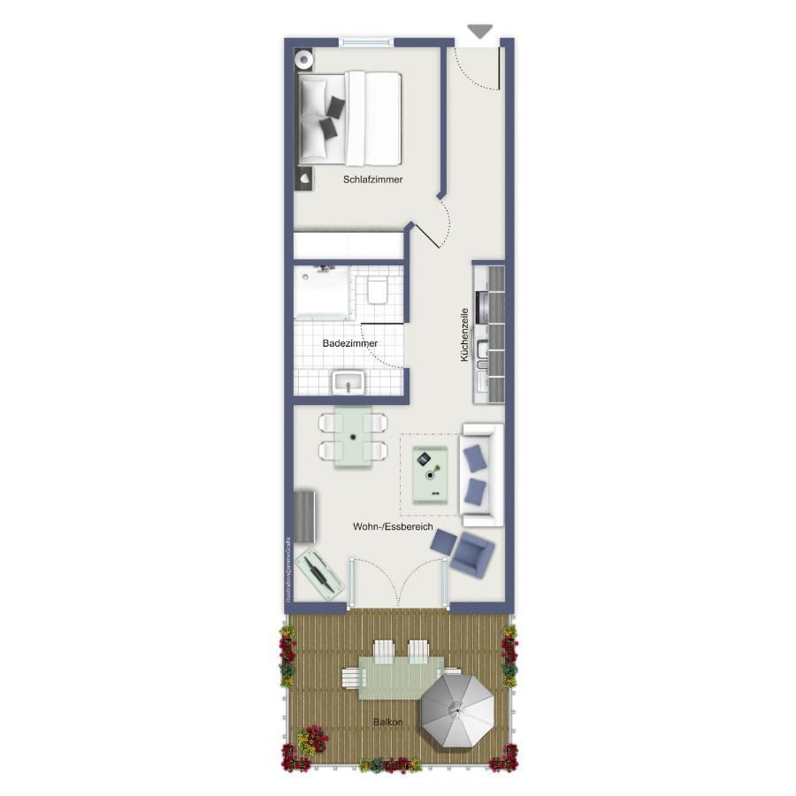 Meeresblick Wohnung 220 Ostseebad Kühlungsborn 외부 사진